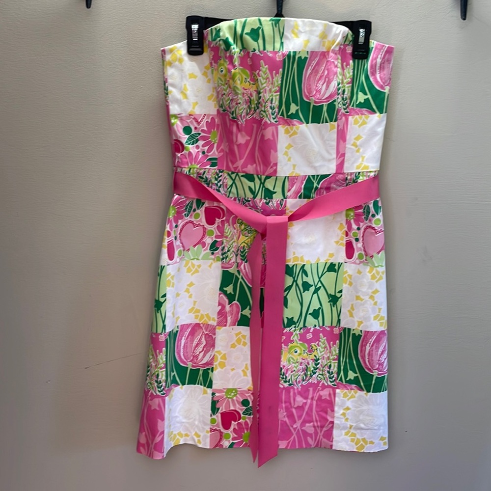 COPY - Lilly Pulitzer strapless dress size 10